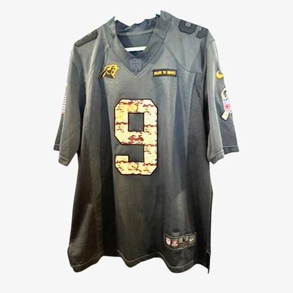Nike Other - Nike Gano Panthers Salute To Service Jersey M Military Camo Football NFL Field